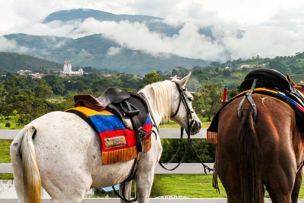 Rando équestre en Colombie