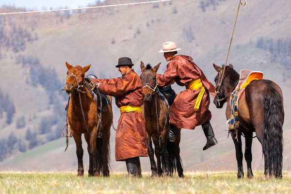 Rando équestre en Mongolie