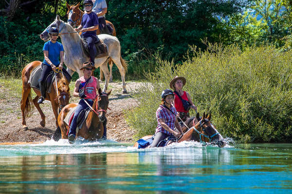 Randonnée à cheval en Croatie
