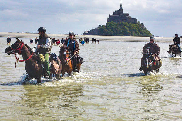 Randonnée au Mont St Michel