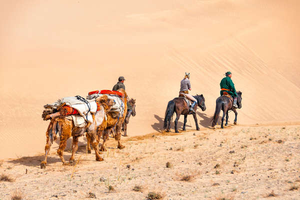 Randonnée en Mongolie