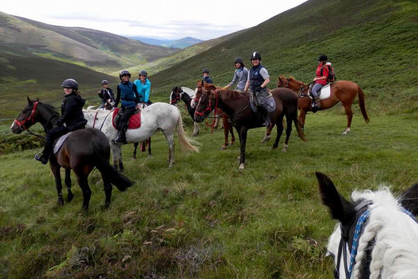 L'Ecosse à cheval