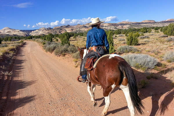 Randonnée équestre en Utah