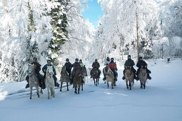 Randonnée hivernale dans le Jura