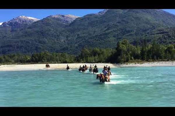 Rivières, lacs et rivières patagons au Chili