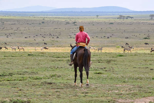 Safari à cheval en Tanzanie