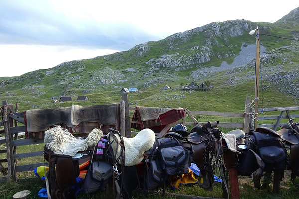 Monténégro à cheval