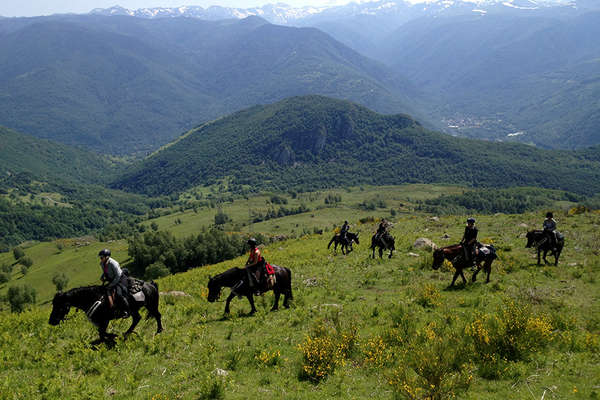 Convoyage à cheval Pyrénées