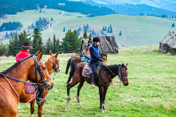 Vallées polonaises à cheval