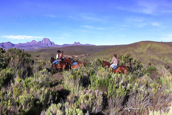 Voyage à cheval au Kenya