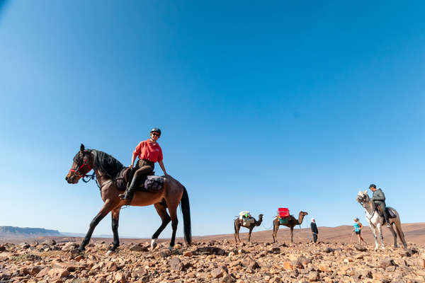 Voyage à cheval au Maroc