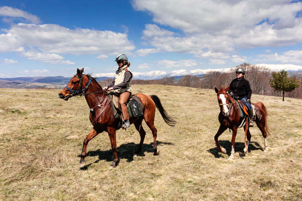 Voyage à cheval en Bulgarie