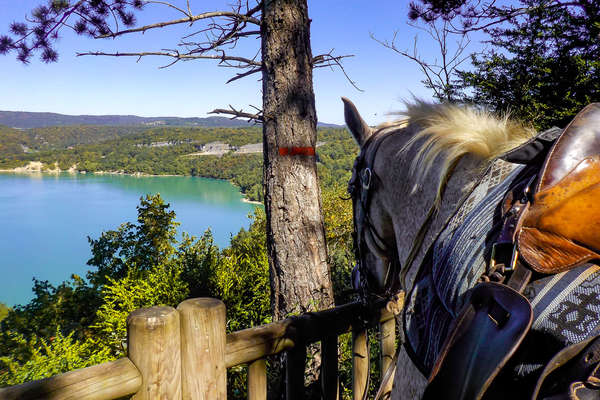 Vue sur le lac