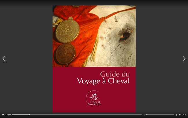 Consultez le Guide du voyage à cheval 2019, de Cheval d'Aventure